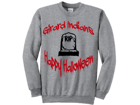 halloween crewneck,Ryleigh Cain,clipart,lineart,vector clip art,line art,t-shirt,designs,silk,screen,teeshirts,screen-printing,embroidery,logo,mascot,gray crew neck,,,,